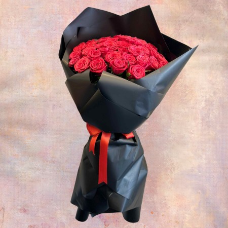 Bouquet of 41 Red Roses
